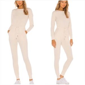 Lovers and Friends: Vela Lounge Jumpsuit (Perfect airport outfit) Color: Nude:XS
